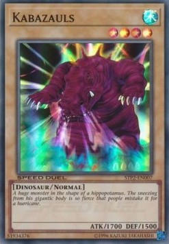 Kabazauls⁣ - Speed Duel: Tournament Pack 2⁣ (Super Rare)⁣ [007]