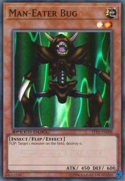 Man-Eater Bug⁣ - Speed Duel: Tournament Pack 2⁣ (Super Rare)⁣ [008]