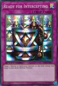 Ready for Intercepting⁣ - Speed Duel: Tournament Pack 2⁣ (Super Rare)⁣ [017]