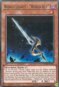 World Legacy - "World Key"⁣ - Chaos Impact⁣ (Common)⁣ [021]