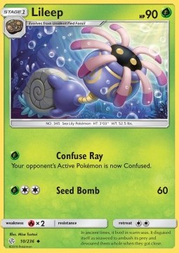 Lileep⁣ - Cosmic Eclipse⁣ (Uncommon)⁣ [10]