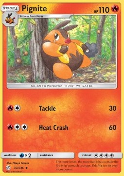 Pignite⁣ - Cosmic Eclipse⁣ (Uncommon)⁣ [32]