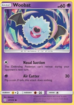 Woobat⁣ - Cosmic Eclipse⁣ (Common)⁣ [87]
