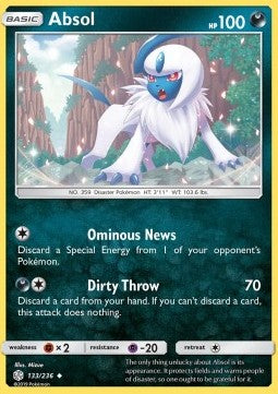 Absol⁣ - Cosmic Eclipse⁣ (Uncommon)⁣ [133]