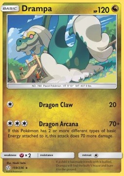 Drampa⁣ - Cosmic Eclipse⁣ (Rare)⁣ [159]