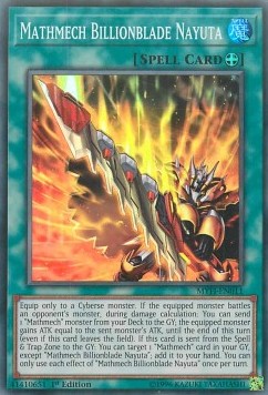 Mathmech Billionblade Nayuta⁣ - Mystic Fighters⁣ (Super Rare)⁣ [011]