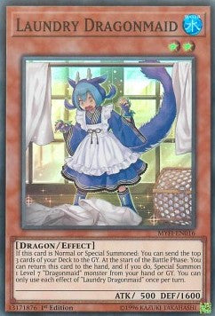 Laundry Dragonmaid - Mystic Fighters (Super Rare) [MYFI-016]