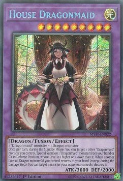 House Dragonmaid⁣ - Mystic Fighters⁣ (Secret Rare)⁣ [022]