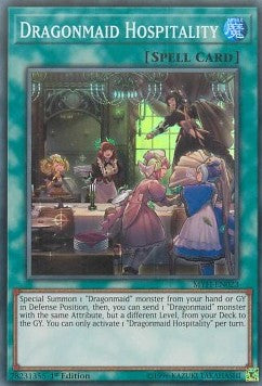 Dragonmaid Hospitality⁣ - Mystic Fighters⁣ (Super Rare)⁣ [023]