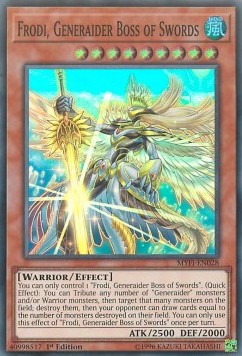 Frodi, Generaider Boss of Swords⁣ - Mystic Fighters⁣ (Super Rare)⁣ [028]