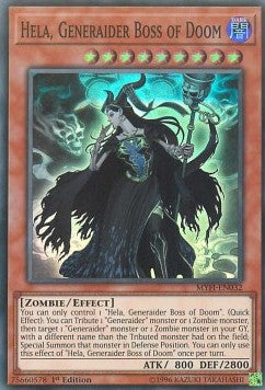 Hela, Generaider Boss of Doom⁣ - Mystic Fighters⁣ (Super Rare)⁣ [032]