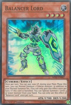 Balancer Lord - Mystic Fighters (Super Rare) [MYFI-047]
