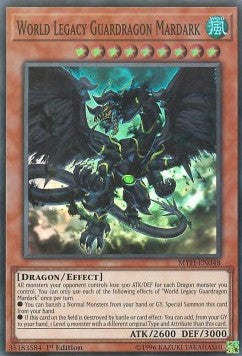 World Legacy Guardragon Mardark⁣ - Mystic Fighters⁣ (Super Rare)⁣ [048]