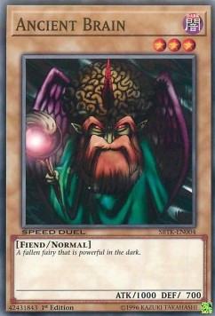 Ancient Brain⁣ - Speed Duel: Trials of the Kingdom⁣ (Common)⁣ [004]