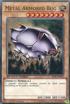 Metal Armored Bug⁣ - Speed Duel: Trials of the Kingdom⁣ (Common)⁣ [010]