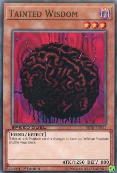 Tainted Wisdom⁣ - Speed Duel: Trials of the Kingdom⁣ (Common)⁣ [011]