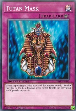 Tutan Mask - Speed Duel: Trials of the Kingdom (Common) [SBTK-040]