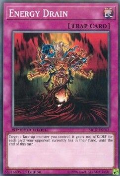 Energy Drain⁣ - Speed Duel: Trials of the Kingdom⁣ (Common)⁣ [041]