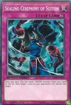 Sealing Ceremony of Suiton⁣ - Speed Duel: Trials of the Kingdom⁣ (Common)⁣ [044]