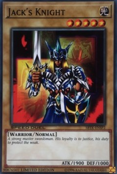 Jack's Knight⁣ - Speed Duel: Trials of the Kingdom⁣ (Common)⁣ [SP2]