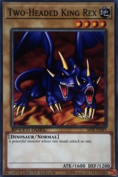 Two-Headed King Rex - Speed Duel: Trials of the Kingdom (Common) [SBTK-SP1]