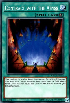 Contract with the Abyss⁣ - OTS Tournament Pack 12⁣ (Common)⁣ [024]