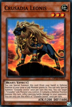 Crusadia Leonis⁣ - OTS Tournament Pack 12⁣ (Super Rare)⁣ [005]