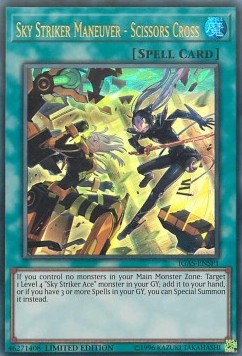 Sky Striker Maneuver - Scissors Cross (V.2 - Ultra Rare)⁣ - Ignition Assault⁣ (Ultra Rare)⁣ [SP1]