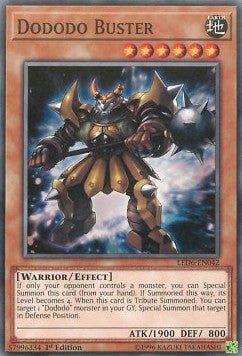 Dododo Buster⁣ - Legendary Duelists: Magical Hero⁣ (Common)⁣ [042]