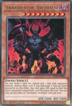 Annihilator Archfiend⁣ - Ignition Assault⁣ (Rare)⁣ [000]