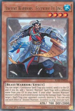 Ancient Warriors - Eccentric Lu Jing⁣ - Ignition Assault⁣ (Rare)⁣ [010]