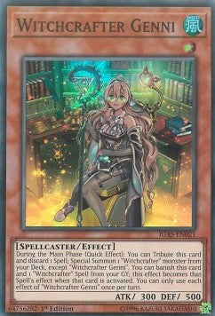 Witchcrafter Genni⁣ - Ignition Assault⁣ (Super Rare)⁣ [021]