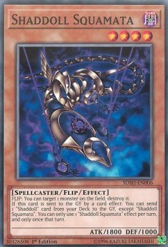 Shaddoll Squamata⁣ - Structure Deck: Shaddoll Showdown⁣ (Common)⁣ [006]