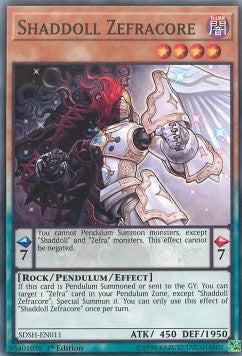 Shaddoll Zefracore⁣ - Structure Deck: Shaddoll Showdown⁣ (Common)⁣ [011]