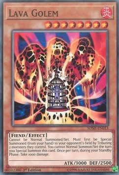Lava Golem⁣ - Structure Deck: Shaddoll Showdown⁣ (Common)⁣ [013]
