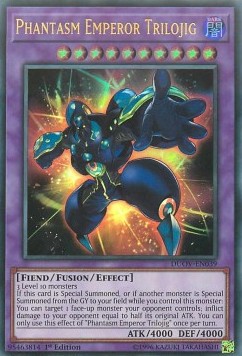 Phantasm Emperor Trilojig⁣ - Duel Overload⁣ (Ultra Rare)⁣ [039]