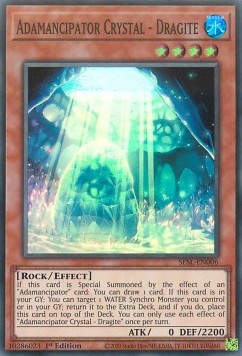 Adamancipator Crystal - Dragite⁣ - Secret Slayers⁣ (Super Rare)⁣ [006]