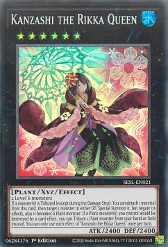 Kanzashi the Rikka Queen⁣ - Secret Slayers⁣ (Super Rare)⁣ [021]