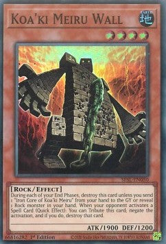 Koa'ki Meiru Wall⁣ - Secret Slayers⁣ (Super Rare)⁣ [050]