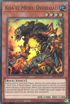Koa'ki Meiru Overload⁣ - Secret Slayers⁣ (Super Rare)⁣ [051]
