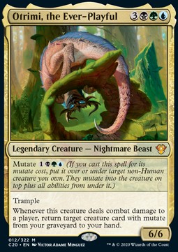 Otrimi, the Ever-Playful (V.1)⁣ - Commander: Ikoria⁣ (Mythic)⁣ [12]