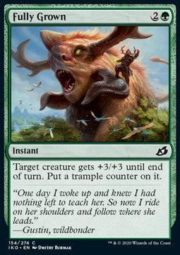 Fully Grown⁣ - Ikoria: Lair of Behemoths⁣ (Common)⁣ [154]