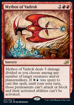 Mythos of Vadrok⁣ - Ikoria: Lair of Behemoths⁣ (Rare)⁣ [127]