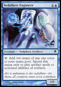 Vedalken Engineer⁣ - Darksteel⁣ (Common)⁣ [35]