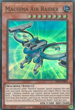 Machina Air Raider⁣ - Structure Deck: Mechanized Madness⁣ (Super Rare)⁣ [002]
