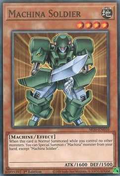 Machina Soldier⁣ - Structure Deck: Mechanized Madness⁣ (Common)⁣ [010]