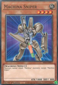 Machina Sniper⁣ - Structure Deck: Mechanized Madness⁣ (Common)⁣ [011]