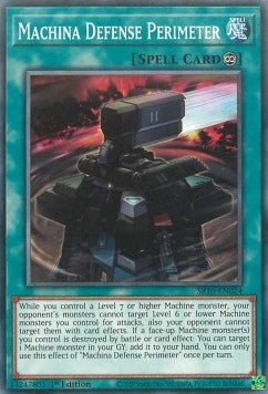 Machina Defense Perimeter⁣ - Structure Deck: Mechanized Madness⁣ (Common)⁣ [024]