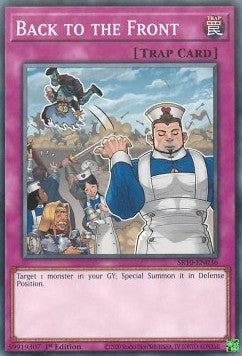 Back to the Front⁣ - Structure Deck: Mechanized Madness⁣ (Common)⁣ [036]