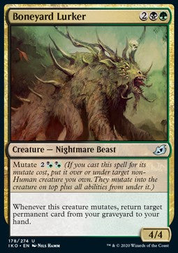 Boneyard Lurker⁣ - Ikoria: Lair of Behemoths⁣ (Uncommon)⁣ [178]